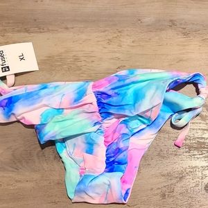Fused Hawaii And Breathe Aloha bikini bottom XL